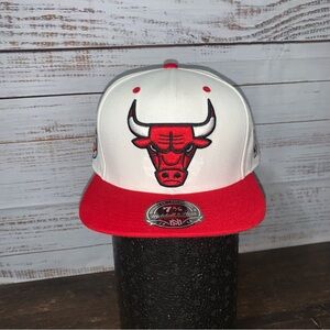 Chicago Bulls Mitchell & Ness Embroidered Fitted 7 5/8 Hat Cap